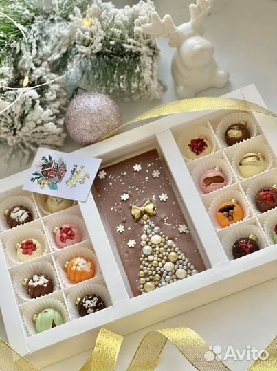 Шоколадные наборы к Новому году