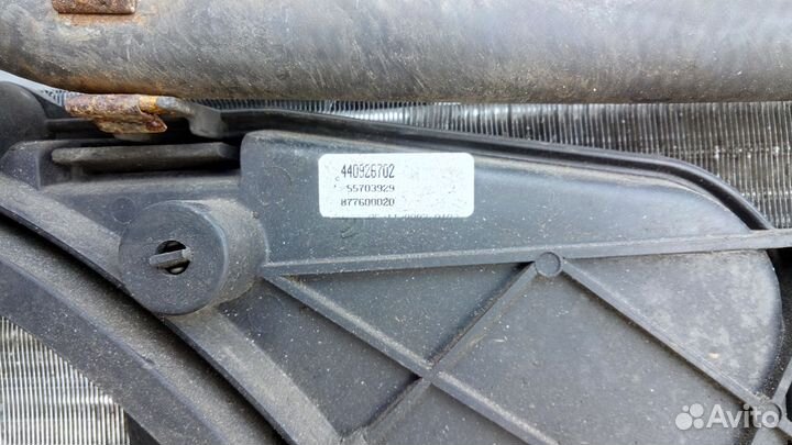 Касета радиатора Z13DTH на Опель Корса Д