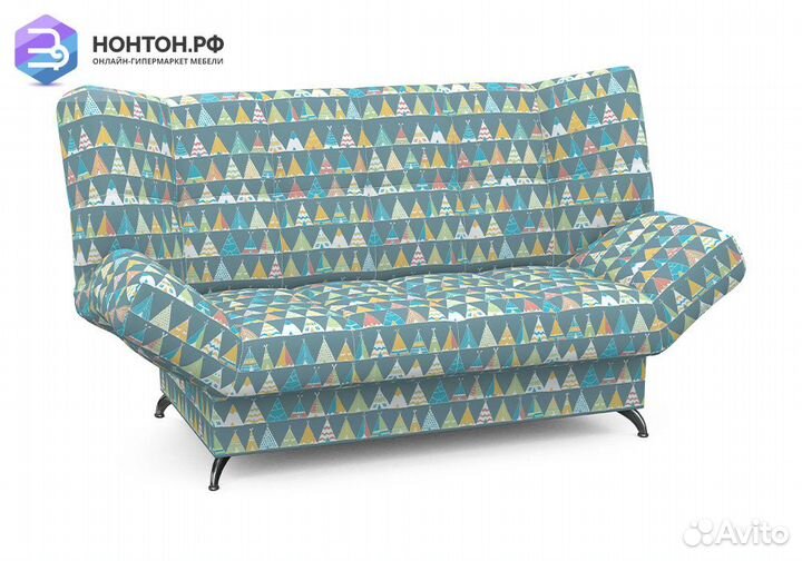 Диван клик-кляк Палермо с принтом вигвамы