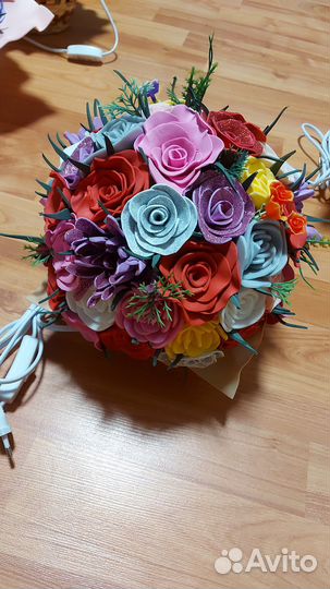 Светильник-цветок