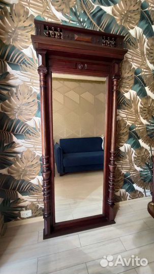 Зеркало напольное, старинное