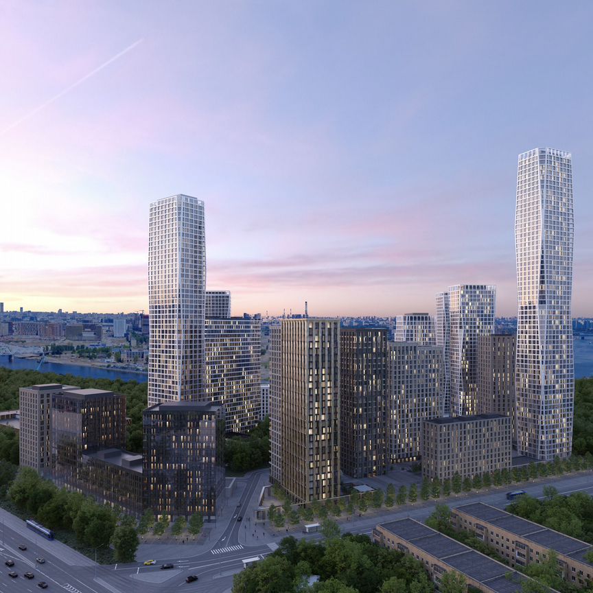 2-к. квартира, 56,6 м², 18/25 эт.