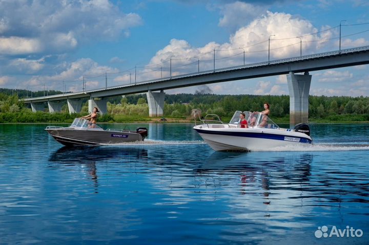 Новый открытый катер Neman Open от производителя