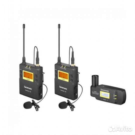 Радиопетлички Saramonic UwMic9 TX9+TX9+RX-XLR9 с 2