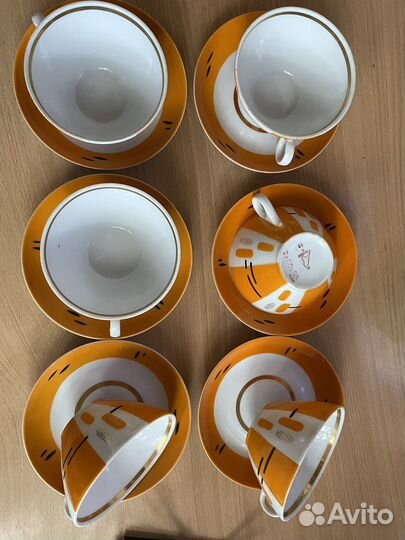 Чайный сервиз Дулево СССР