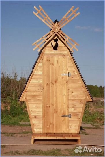 Дачный туалет с дельфином еэс 277