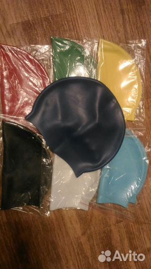 Шапочки для бассейна, плавания