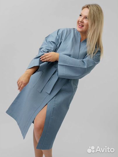 Халат банный вафельный Артикул 1451 - 1448