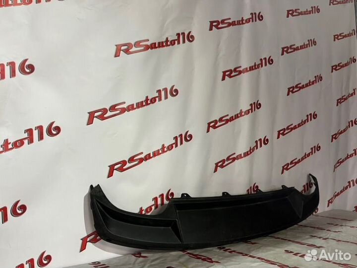 Юбка бампера задняя Skoda Octavia A7