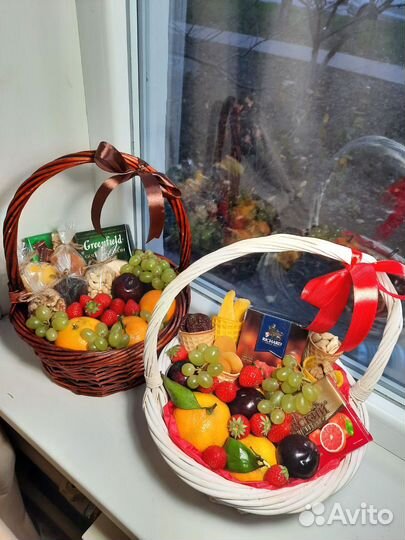 Подарочные корзины съедобные