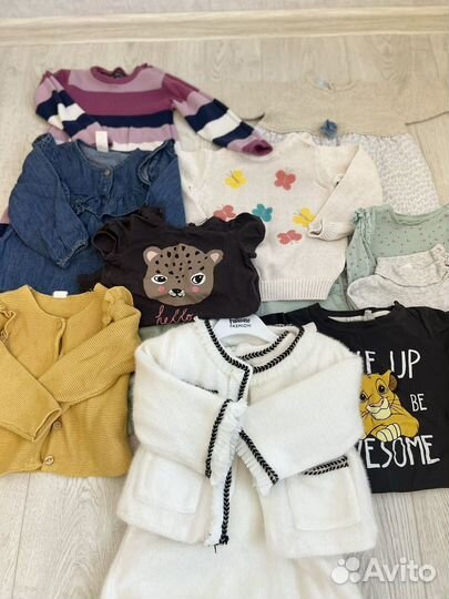 Пакет вещей на девочку 86-92