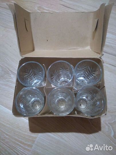 Хрустальные стаканы