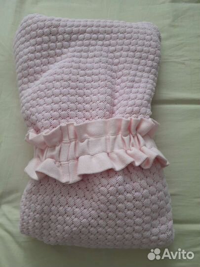 Конверт на выписку лето осень для девочки вязаный