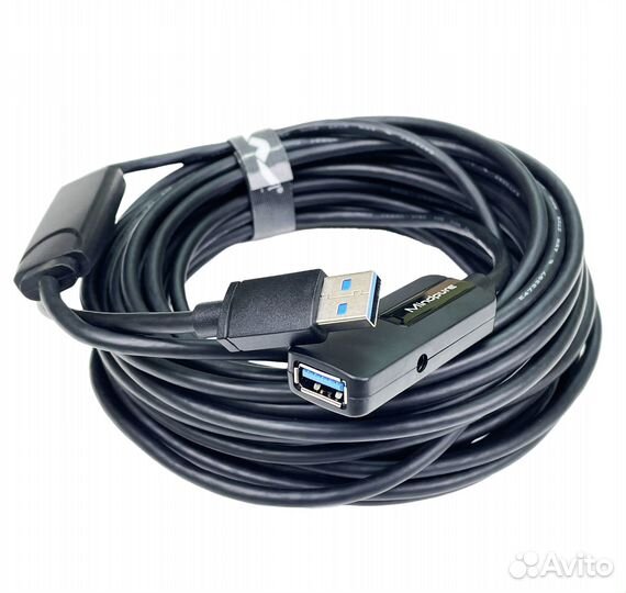 Кабель Mindpure Удлинитель USB AM - AF USB3.0 15м