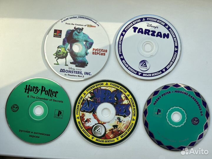 Диски игры для playstation