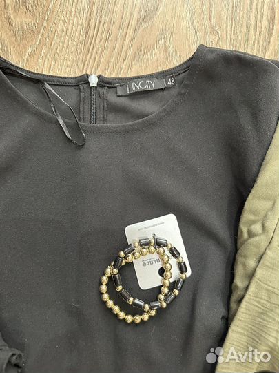 Женская одежда пакетом + украшения 48р