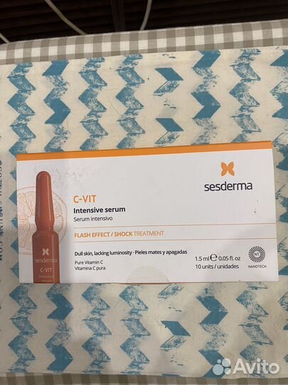 Sesderma c vit ампулы оригинал