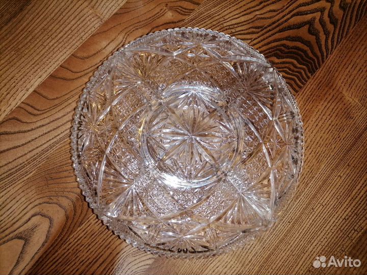 Хрустальная менажница