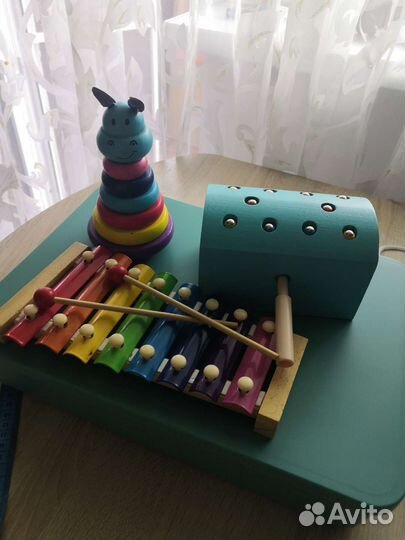 Развивающие деревянные игрушки