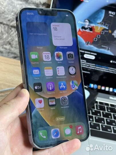 iPhone 13 pro max 128gb синий