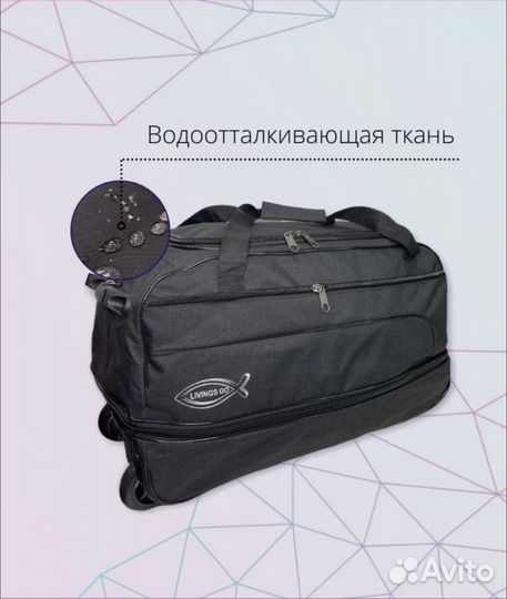 Сумка на колесах