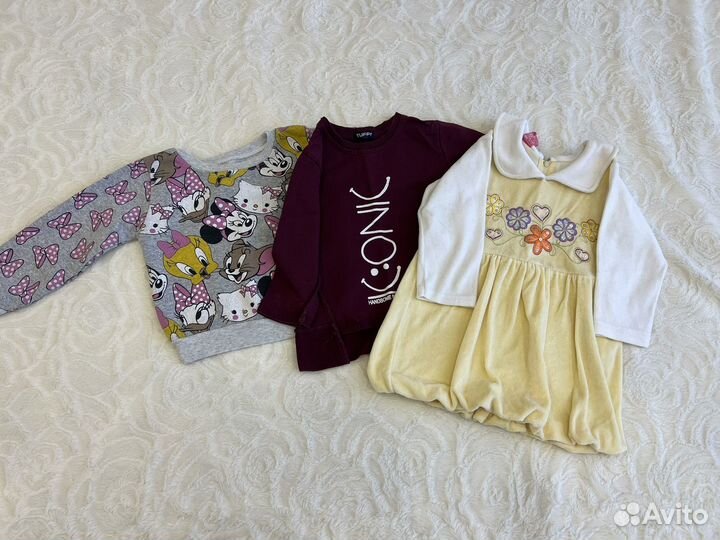 Пакет вещей для девочки