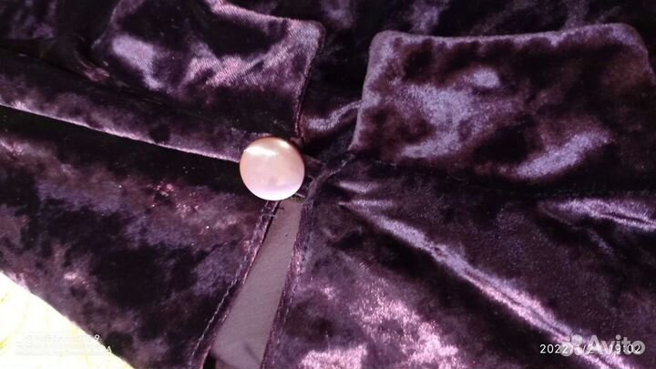 Пончо женское, бархат