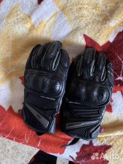 Мотоперчатки женские и защита спины б/у