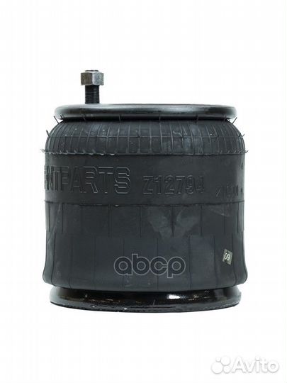 Пневмоподушка со стак.верх:1шп-шт. низ: 4 отв. С