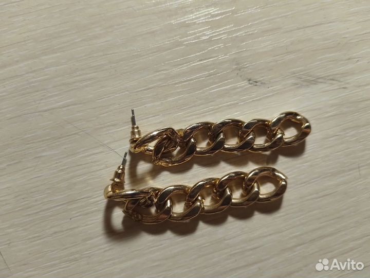 Бижутерия длинные серьги