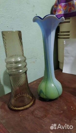 Вазы, графины, кувшины, стаканы СССР, крынки