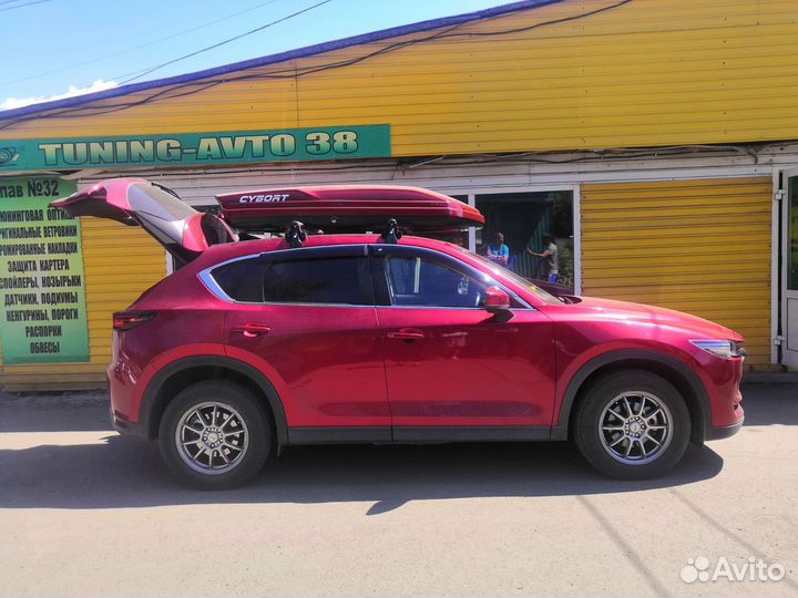 Багажный бокс cybort Jazz 410 206*80*35 красный