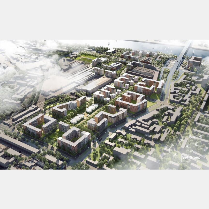 2-к. квартира, 55,1 м², 10/11 эт.