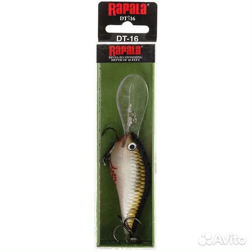 Воблер Rapala Dives-to 16 7см. 22гр. BOS до 5м. fl