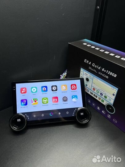Магнитола android 2 din на skoda octavia