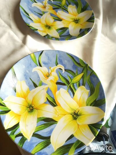 Тарелки для подарка 21 см.в подарочной упаковке