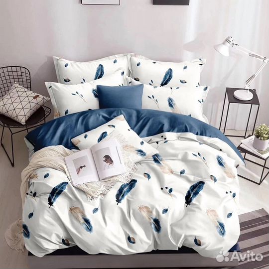 Белье постельное сатин-хлопок