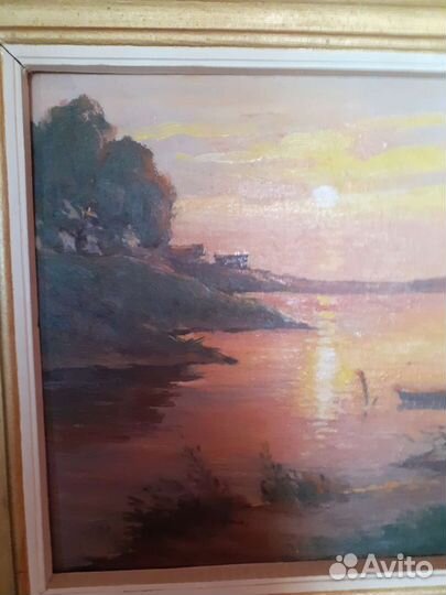 Картина маслом СССР