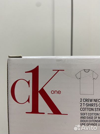 Комплект футболок Calvin Klein 2 шт XL оригинал