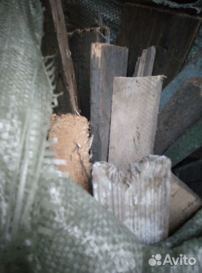 Б/У дрова в мешке