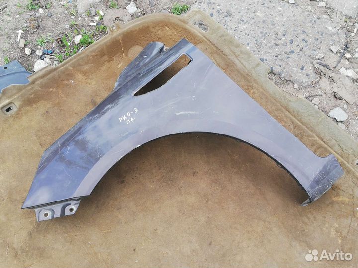 Крыло переднее Киа Рио 3