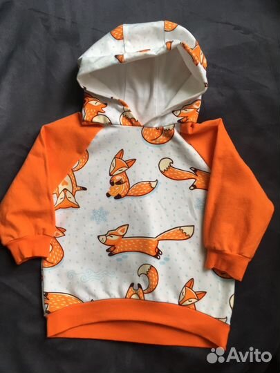 Кофта хлопок р. 86 б/у
