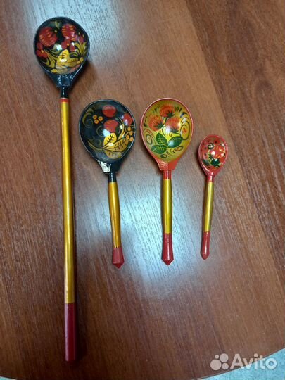 Ложки хохлома в ассортименте