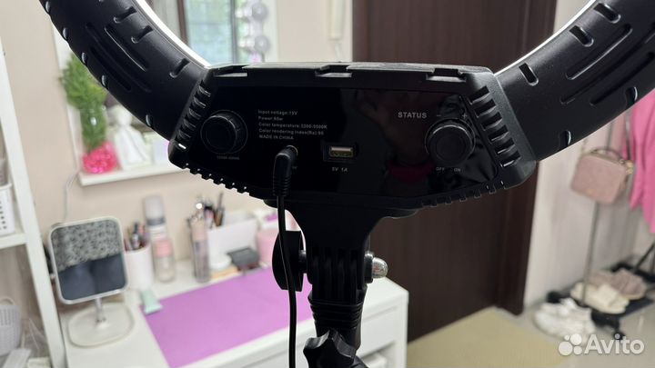 Кольцевая лампа 45 см