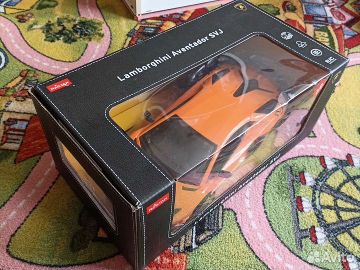 Новая машина Rastar 1:14 Aventador SVJ