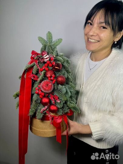 Елка живая из нобилиса