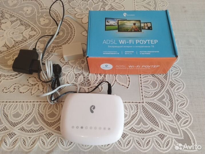 Adsl WI-FI роутер Р остелеком