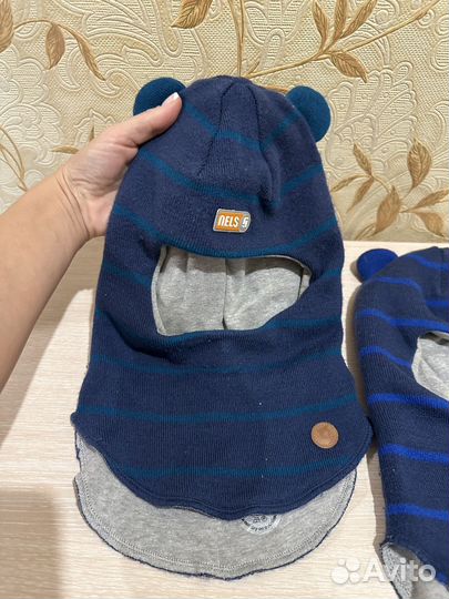 Шапка шлем демисезон nels 56р
