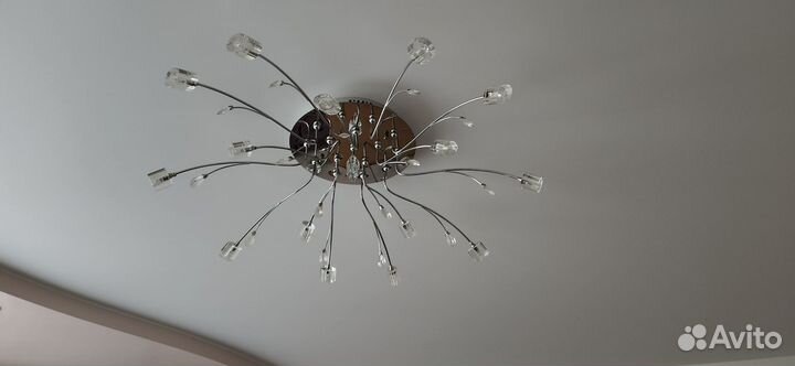 Люстра потолочная бу
