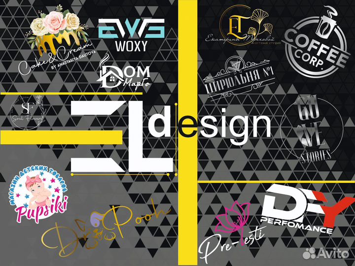 Разработка логотипов, листовок, визиток, баннеров